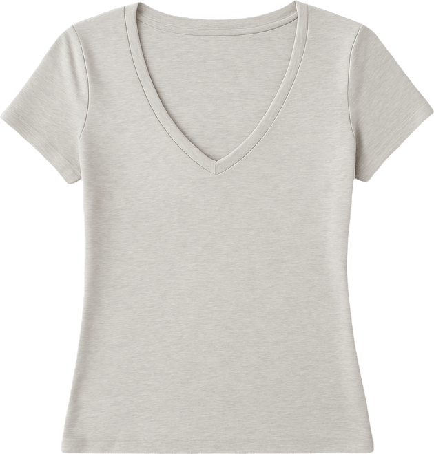 Women's V-Neck Short-Sleeve Top