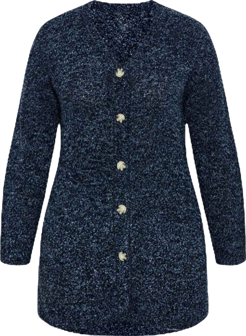 Women's Plus Size Amber Boucle Cardigan Sweaters