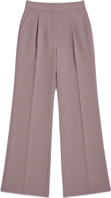 Women's Pleated High-Rise Wide-Leg Pants