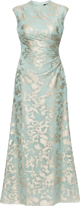 Petite Crinkle Detail Gown