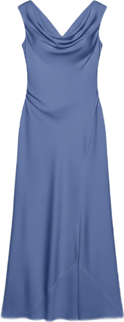 Petite Cowl Neck Gown