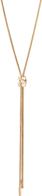 Gail Bolo Pearl Lariot Necklace