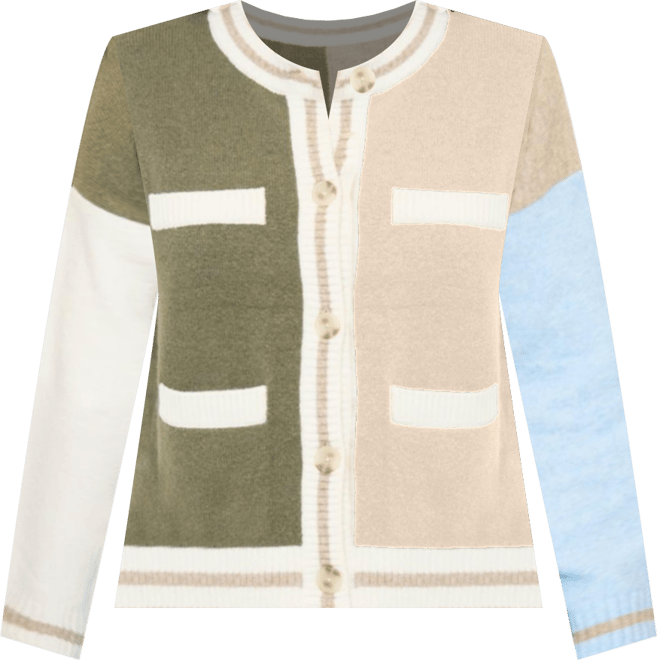 Women's Wyatt Robbie Blocked Cardi