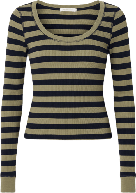 Women's Rainey Striped Long Sleeve Top