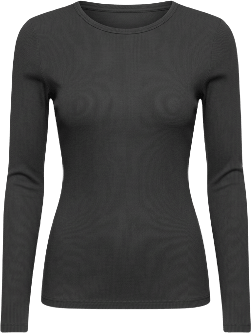 Women's Daphne Ribbed Long Sleeve T Shirt