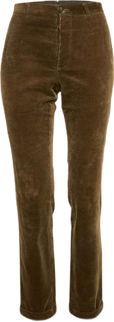 Women's Prorsum Khaki Green Corduroy Pants