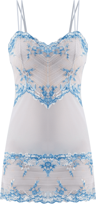 Women's Embrace Lace Sheer Chemise Lingerie Nightgown 814191