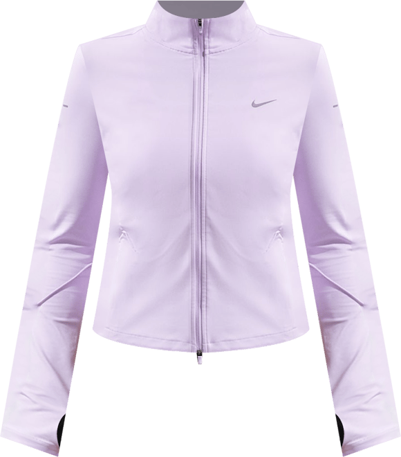 Nike Swift Playera de correr Dri-FIT de cierre completo capa intermedia para mujer