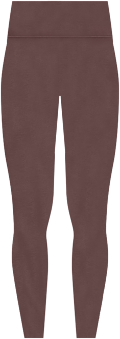 Nike Zenvy Leggings de cintura alta sin costura delantera de 7/8 para mujer