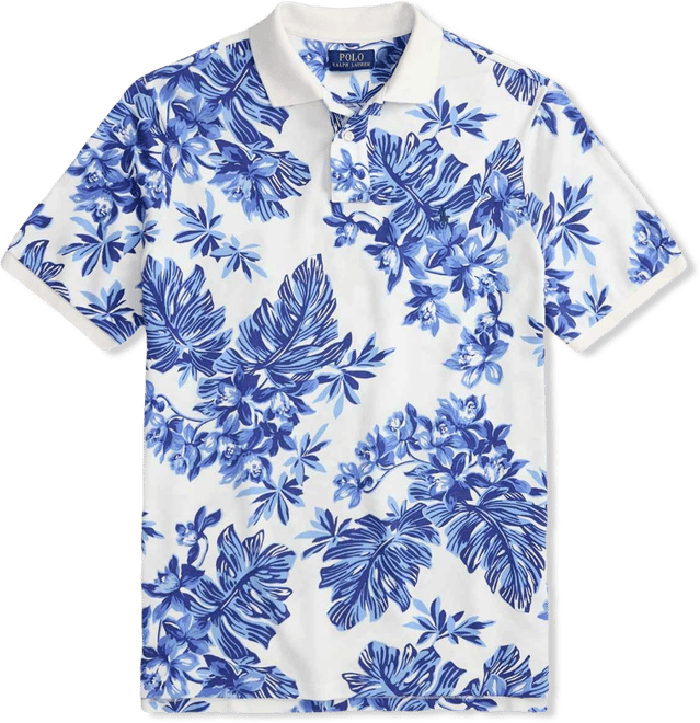 Men's Short-Sleeve Animated Mesh Classic Polo Shirt