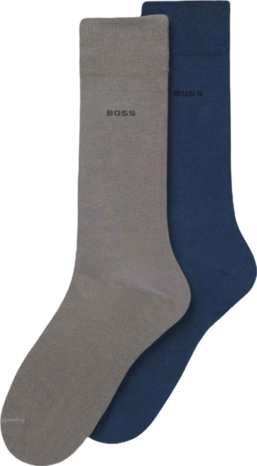 Men's Crew Length Socks, 2-Pack