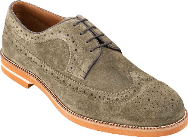 Men's Hamilton Wingtip Lace-Up Derby Shoes