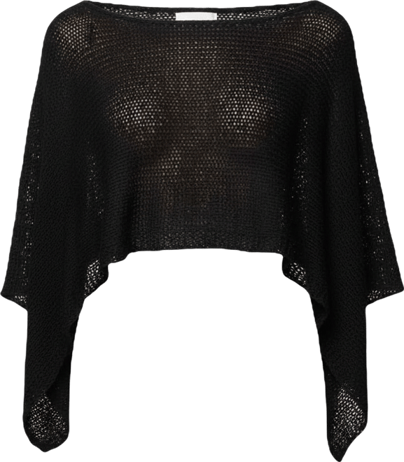 Womens Laline Oversized Knit Crop Top