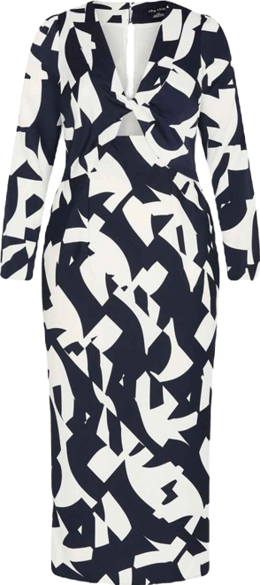 Women's Plus Size Enya Print Dress