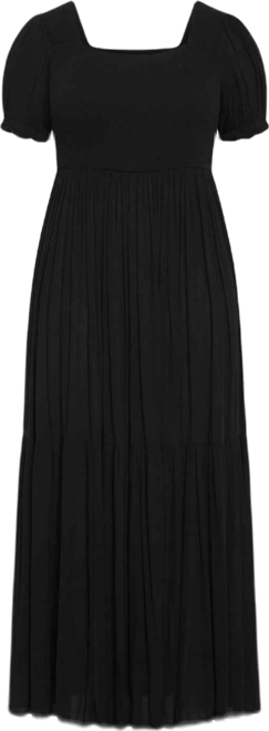 Women's Plus Size Sophia Shirred Bodice Maxi Dress