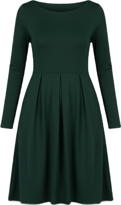 Petite Midi Fit N Flare Pocket Dress