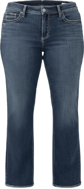 Plus Size Suki Mid Rise Curvy Fit Bootcut Jeans