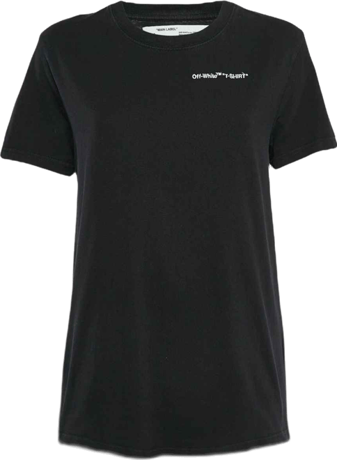 Women's Pre-Owned Logo Embroidered Jersey Crew Neck T-Shirt