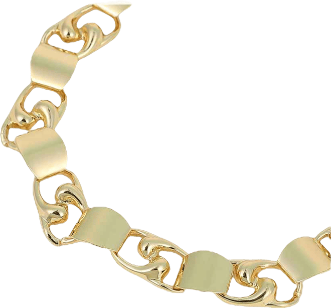 Women's The SwirlBlock-Link Chain Necklace
