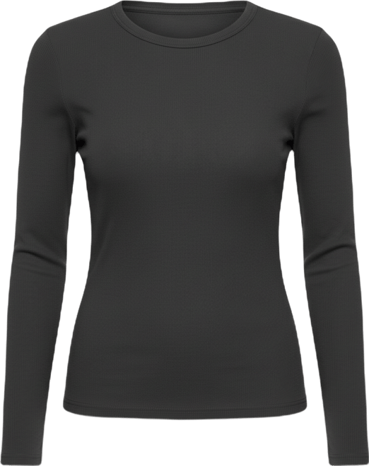 Women's Daphne Ribbed Long Sleeve T Shirt