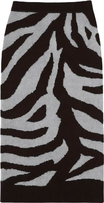 Women's Intarsia Maxi Skirt