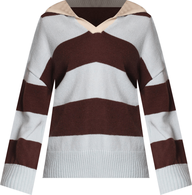 Women's Mikaela Rugby Stripe Knit Sweater