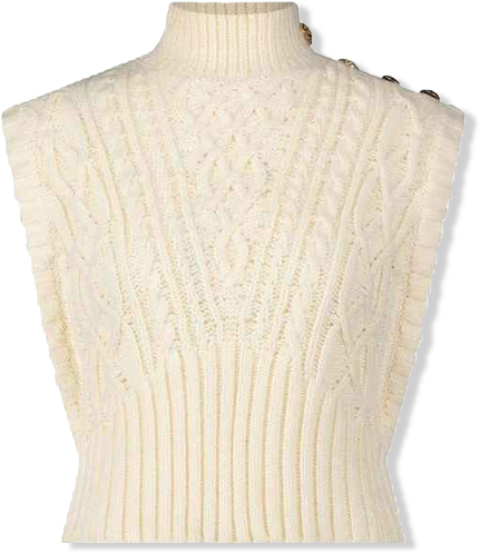 Women's Raina Cable Knit Button Sweater