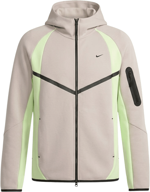 Nike Tech Chamarra Windrunner para hombre de tejido Fleece con cierre completo y bloques de color
