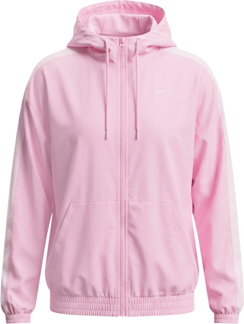 Nike Sportswear Classic Wovens Chamarra con gorro de ajuste holgado para mujer UV