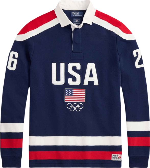 Men's Winter Long-Sleeve Polo Shirt