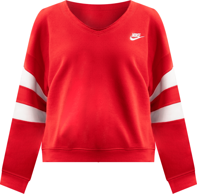 Nike Sportswear Club Fleece Women's Oversized V-Neck Sweatshirt