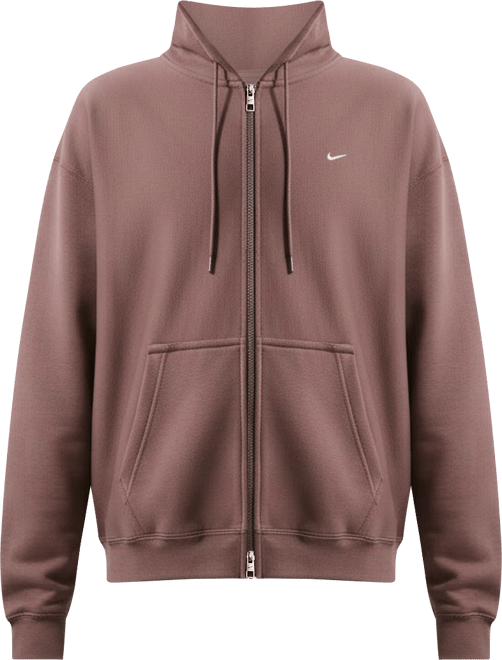 Nike Solo Swoosh Men's Full-Zip Fleece Hoodie