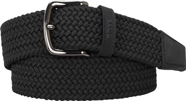 Men's Braided Evening Belt