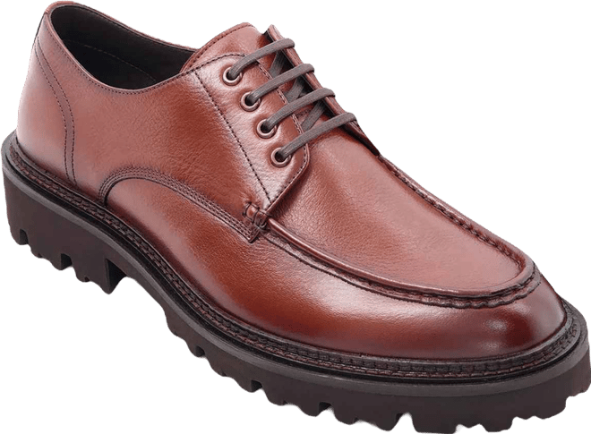 Men's Barrett Moc Derby Round Toe Shoes