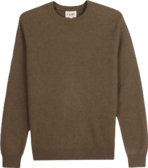 Men's Ribbed Cashmere Sweater