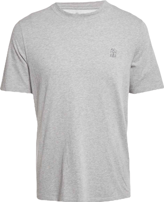 Men's Grey Melenga Jersey Crewneck T-Shirt
