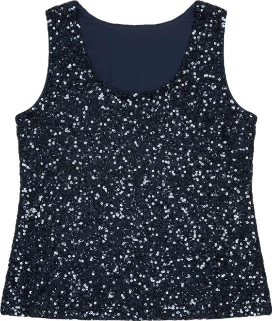 Plus Size Sleeveless Scoop Neck Top