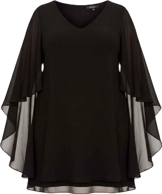 Women's Plus Size Nina Cape Dress