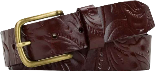 Women's Pelosa Tooled Leather Belt