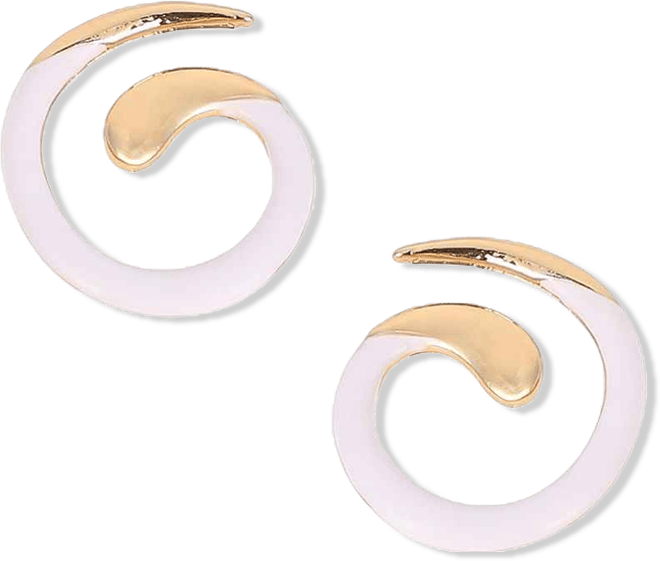 Women's The Enamel-Spirale Stud Earrings