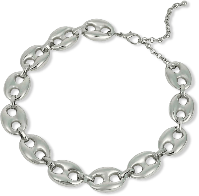 Women's The Chunky Coffee-Bean Chain Necklace