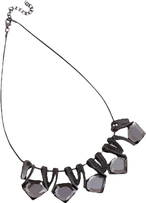 Women's The Stake-Gem Collar Necklace