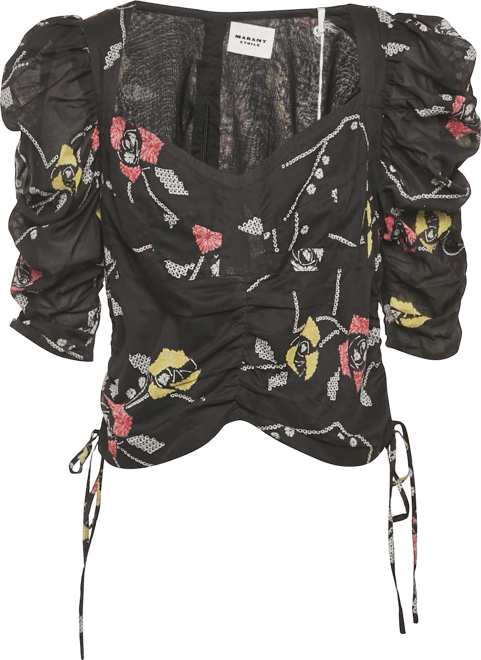 Women's Etoile Printed Cotton Galaor Top