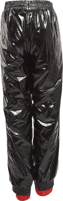 Women's X Palm Angels Black Side Stripe Synthetic Logo Applique Joggers