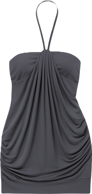 Women's Lugenia Draped Halter Mini Dress