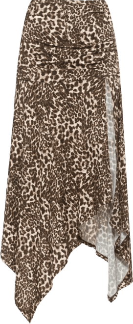 Women's Kennedy Ruched Stretch Handkerchief Skirt