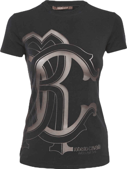 Women's Logo Print Cotton Crew Neck T-Shirt