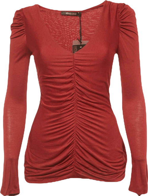 Women's Beige Cotton And Modal Faux Feather Detail T-Shirt