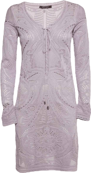 Women's Lavender Knit Mini Dress
