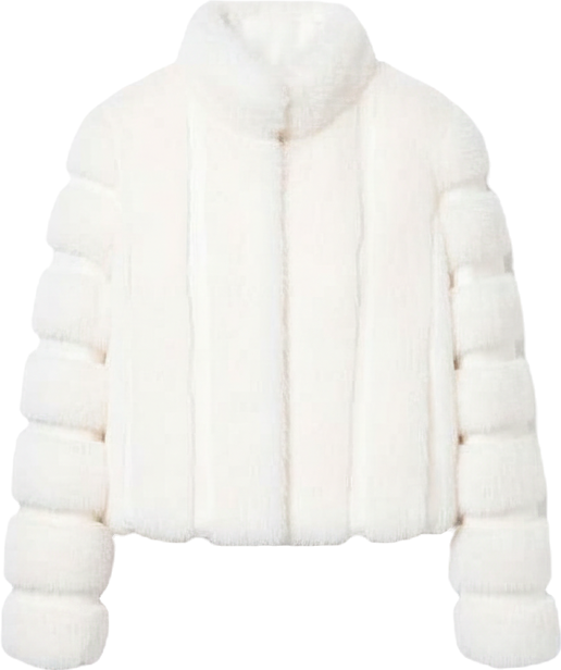 Women's Velma Channel Faux Fur Jacket
